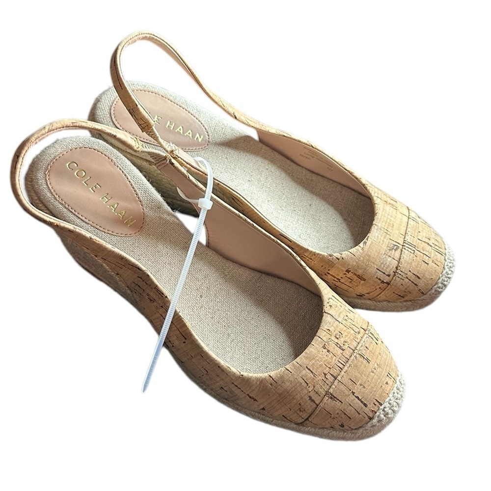 Cole Haan Tan Espadrilles